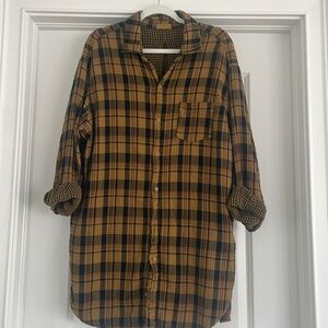 Cp shades Marella double cloth checked shirt